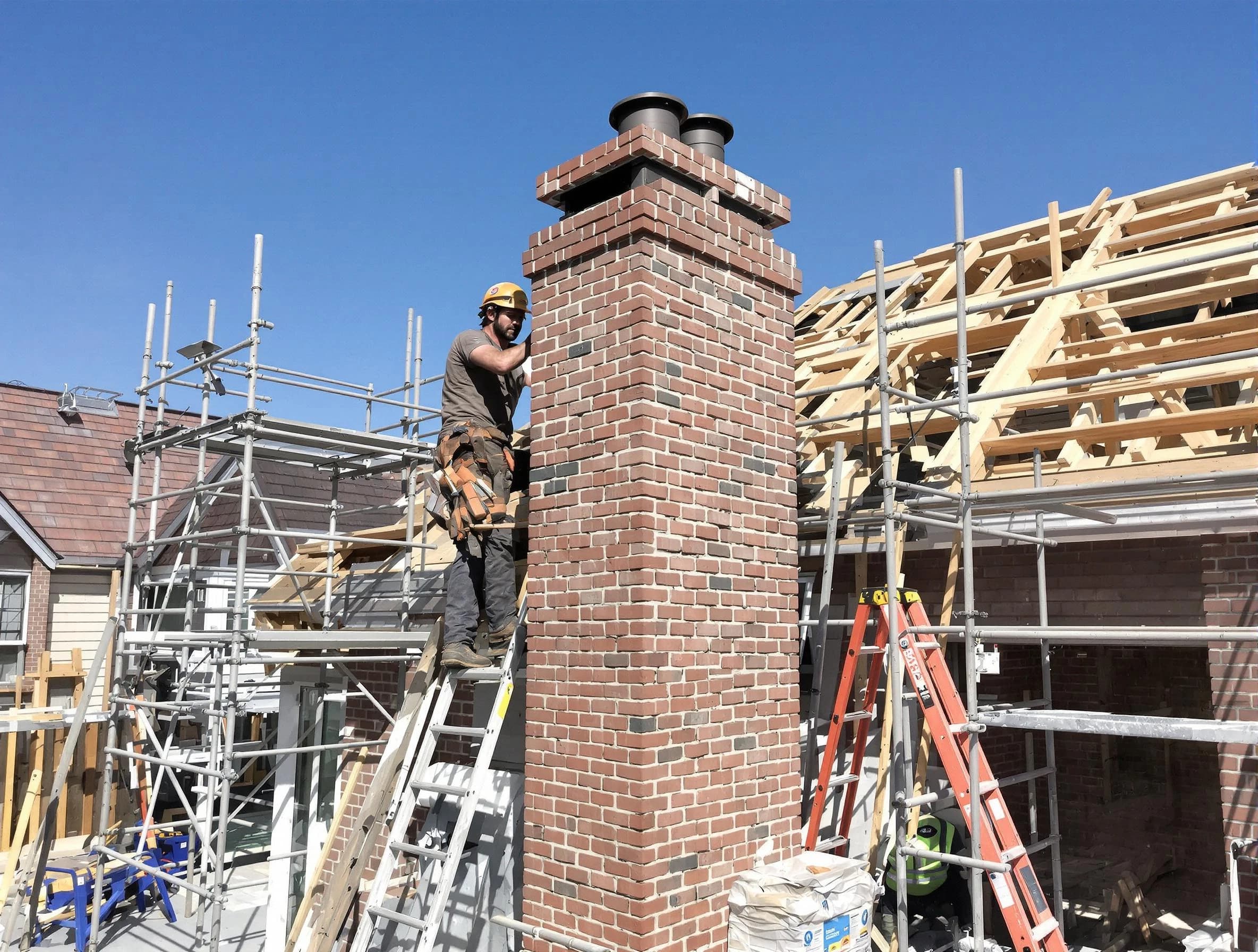 New chimney installation completed by Waltham Chimney Sweep in Waltham, MA