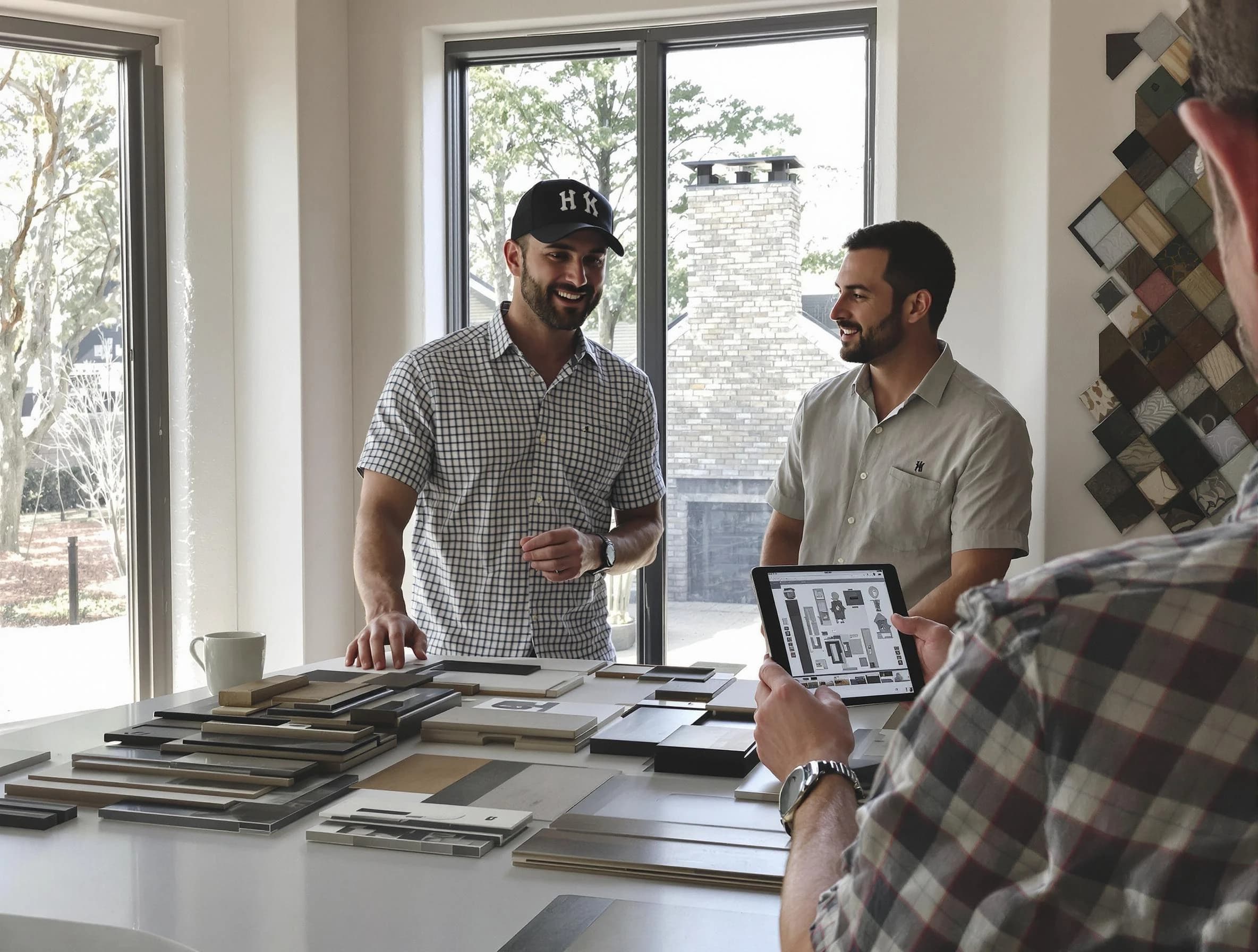 Waltham Chimney Sweep remodeling a chimney and fireplace in Waltham, MA