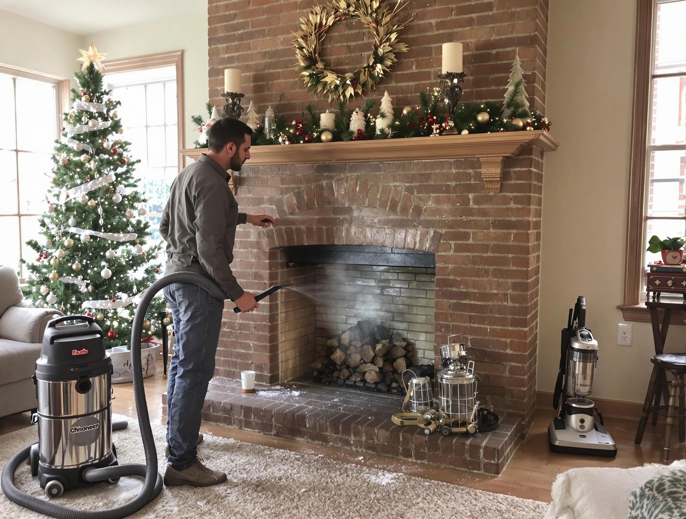 Fireplace Cleaning in Waltham